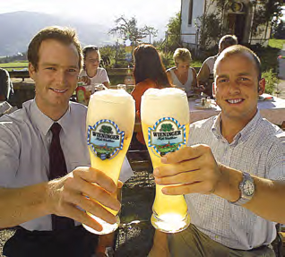 Christian and Stefan Wieninger, the young brewer generation
